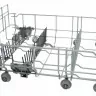 Корзина для посуды, нижняя, в сборе Bosch 00772835
