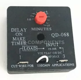 Таймер выключения по таймеру QD-068 с 0,03 по 10 минут 