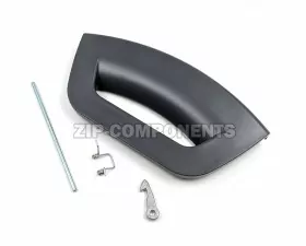 Ручка люка Indesit серия FUTURA серая 286151