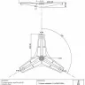 Крестовина барабана cod724 стиральной машины LG 4434ER1005A