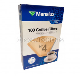 Фильтр для капельных кофеварок размер №4. Набор 100 шт. Electrolux 9002563147