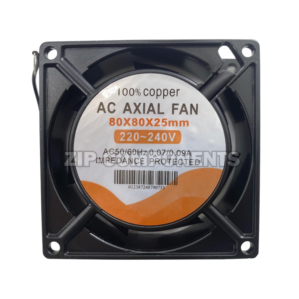 Вентилятор 80х80х25 220V 50Hz